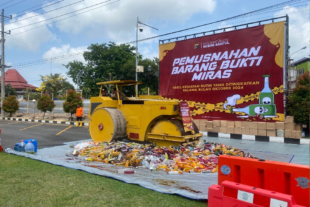 Penjualan Miras di Online Sulit Dikendalikan