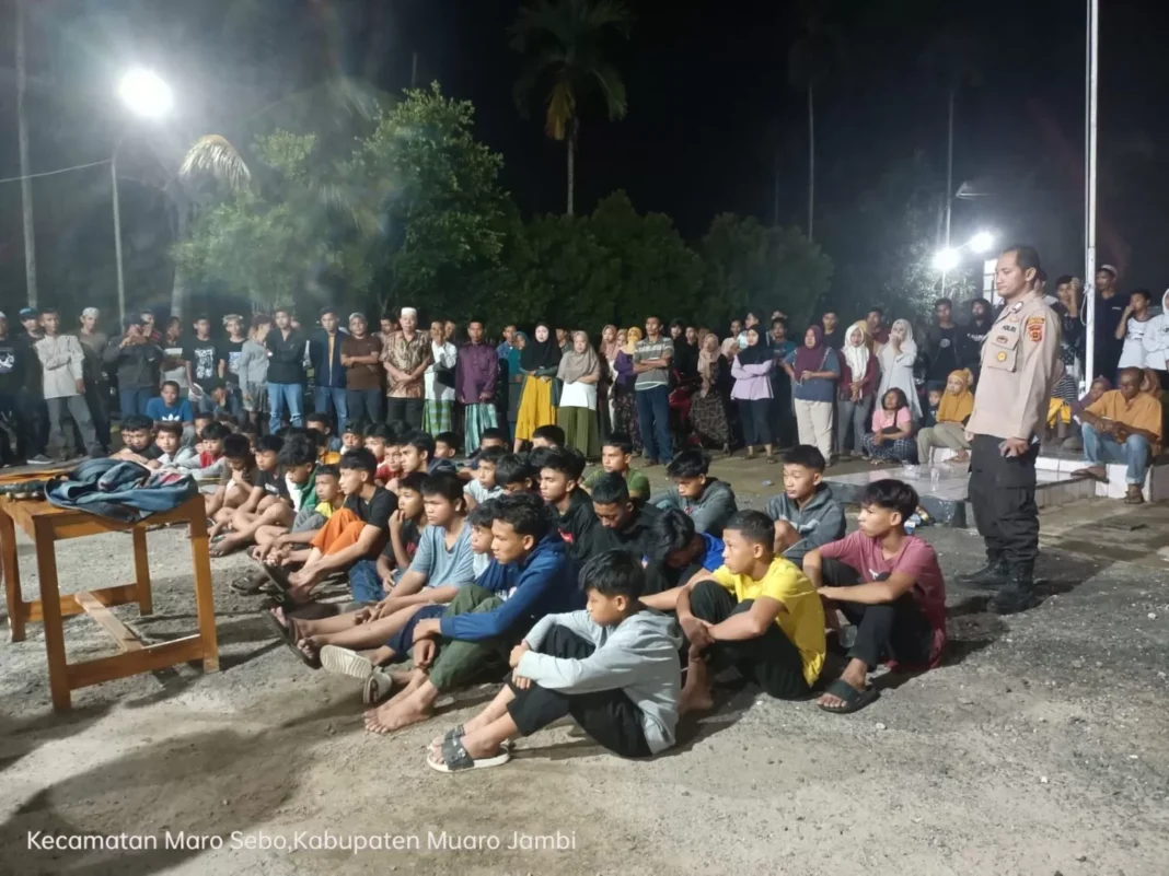 Polisi Amankan 3 Remaja dan 2 Sajam