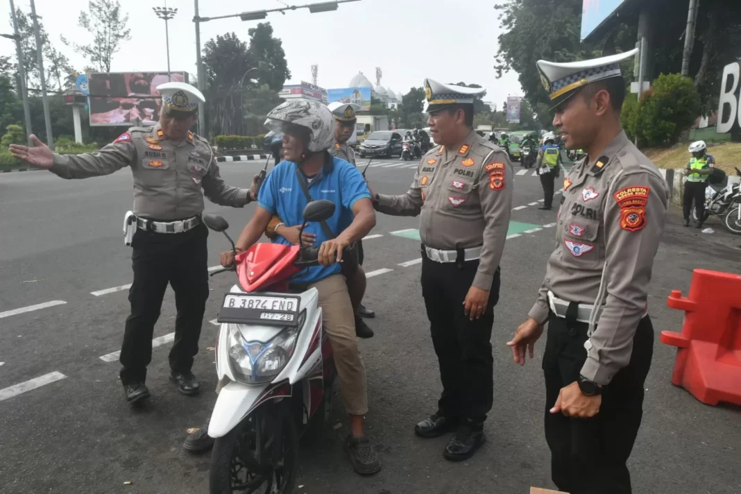 Satlantas Polresta Bogor Kota Mulai Operasi Taat Lodaya 2025