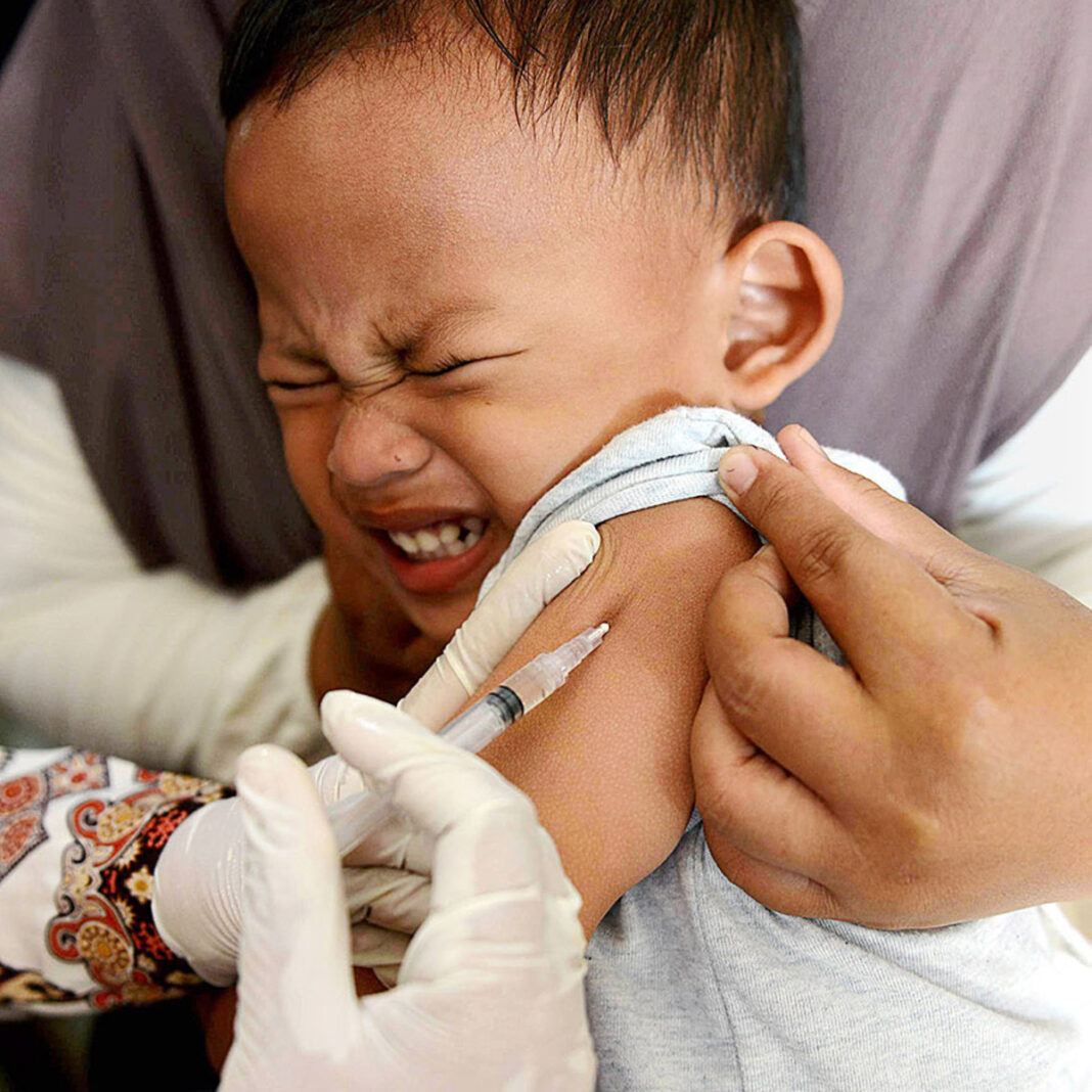 Cakupan Imunisasi Campak di Sumenep Capek 91,3 Persen