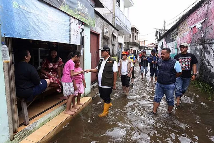 Drainase Jelek, Akses Bogor ke Tangerang Kembali Banjir