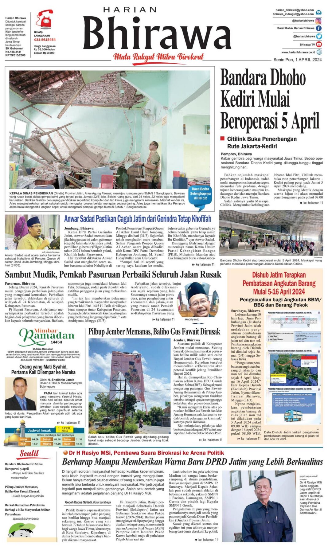 Kementerian PU Janjikan Bantuan Sanitasi hingga Sertifikasi Pelatihan Konstruksi untuk Pesantren