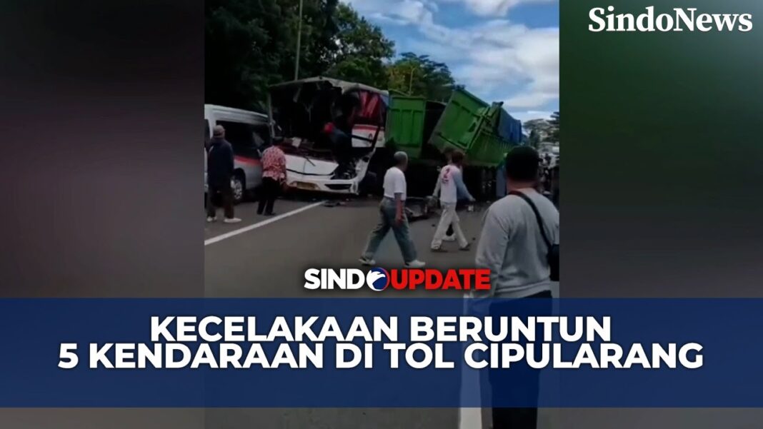 Truk di Ciampea Tabrak Pemotor Gegara Tak Kuat Nanjak