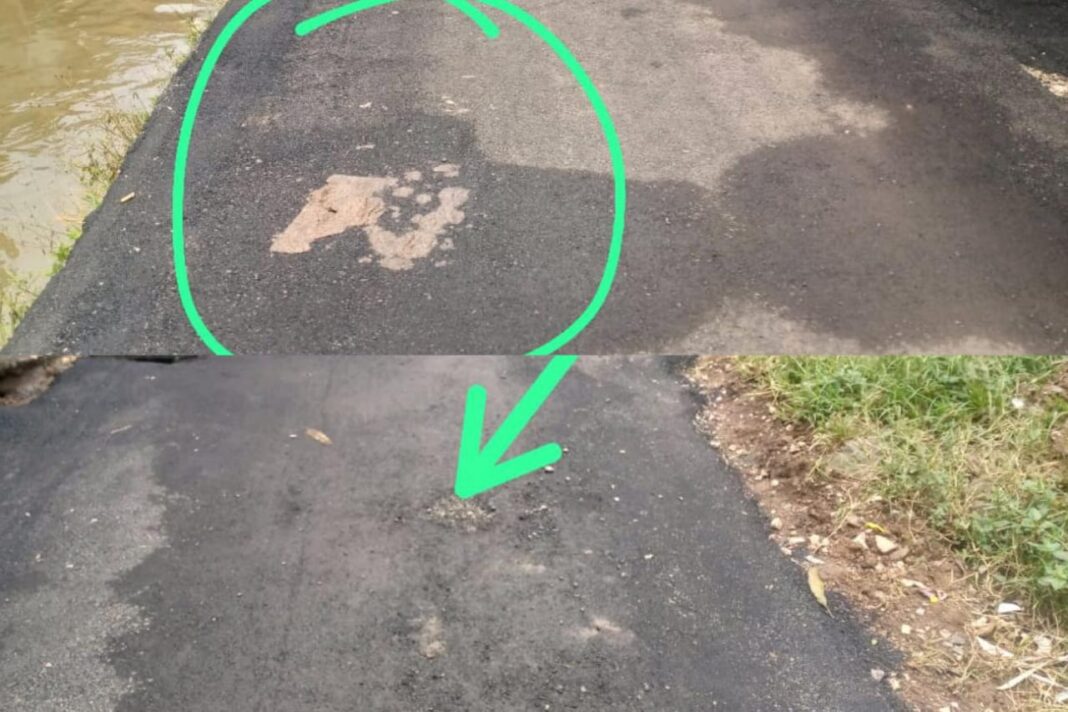 Jalan Lingkungan Perkampungan di Hotmix