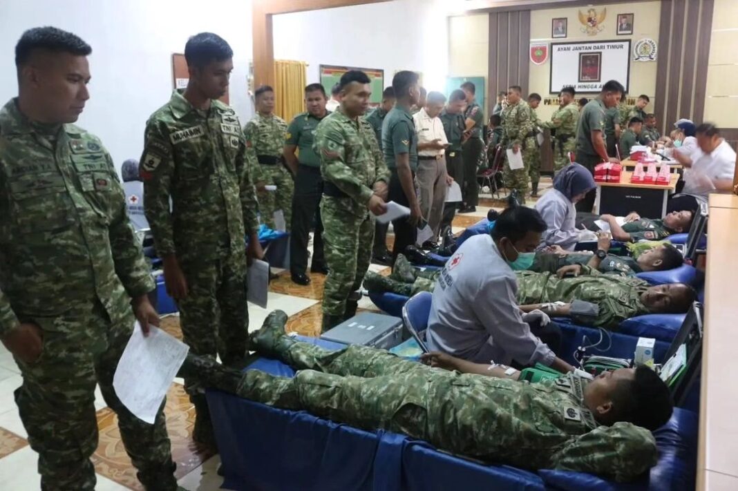 Keropos Sebabkan Dua Tiang Listrik di Desa Cihitung Kulon Roboh