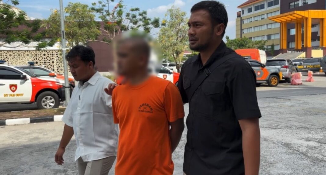 Tujuh Pemuda Digiring Polisi