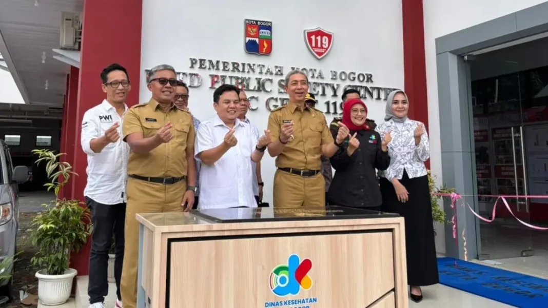 Pemkot Bogor Resmikan Gedung PSC Gesit 119