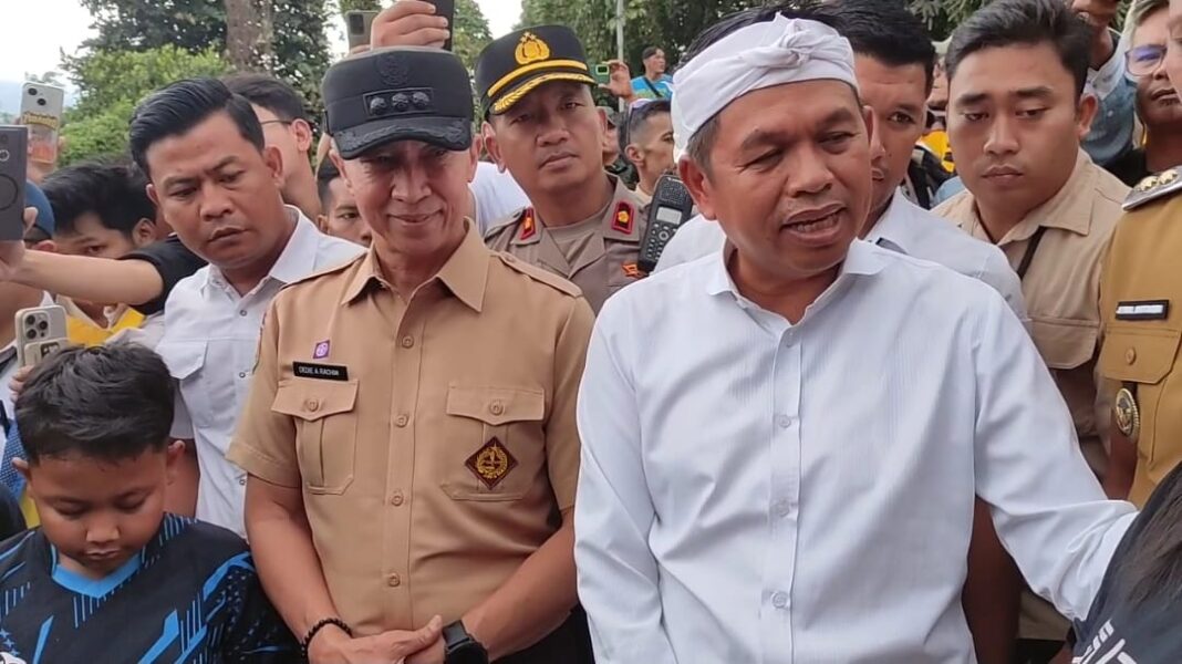 Satpol PP Tutup Galian Tanah Merah Ilegal di Gorowong