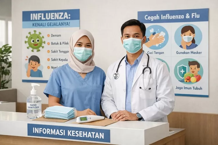 62 Kasus Super Flu Beredar di Indonesia