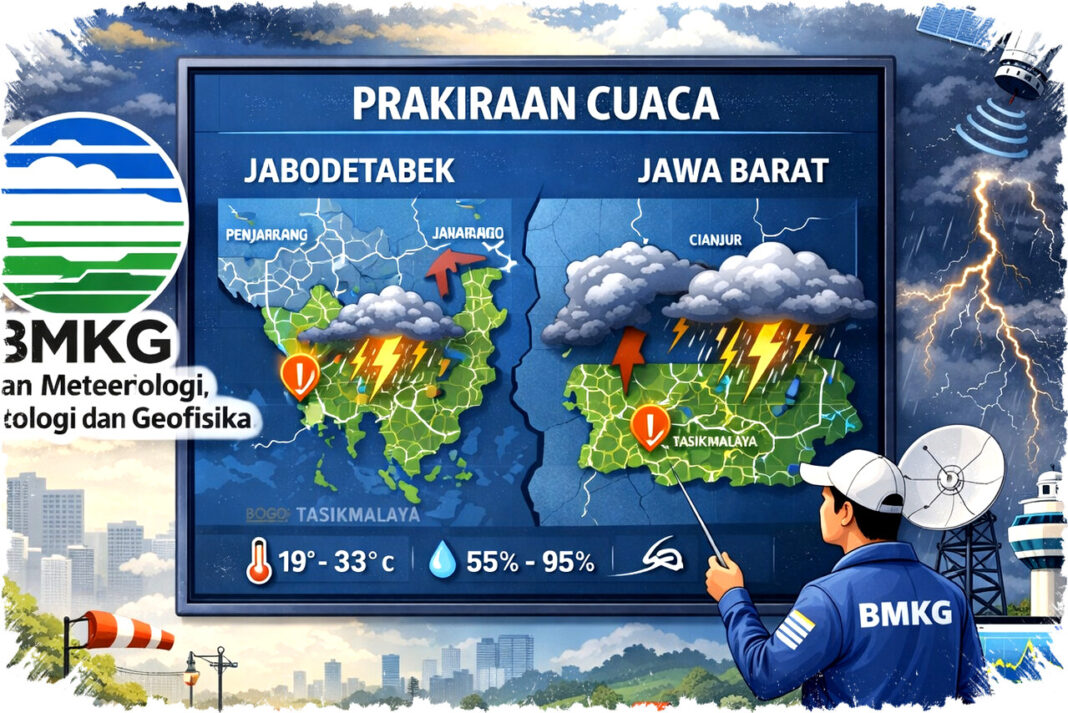 Cuaca Kota Bogor Hari Ini Sabtu 21 Februari 2026