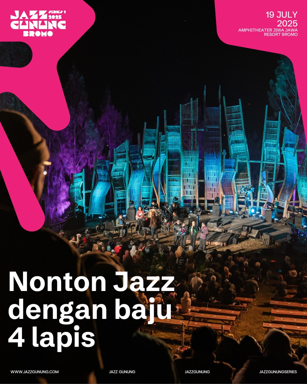 JAZZ HUJAN Hadirkan Pengalaman Intim