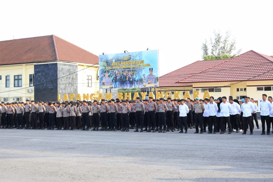 Propam Polda Babel Sidak Personel Yanma, Sasar Kelengkapan Hingga Antisipasi Judi Online